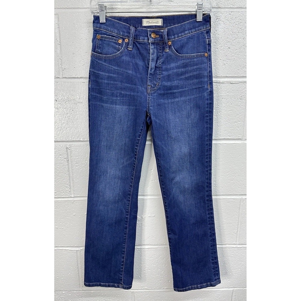 Madewell Cali Demi-Boot Jeans Blue Lockwood Wash / Womens 25
